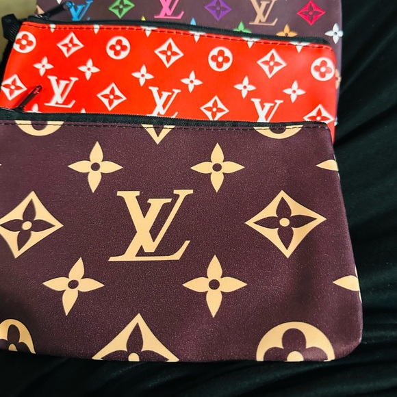 MCM Mickey Mouse Patterned Bag in Orange and Brown - Picture 2 of 2